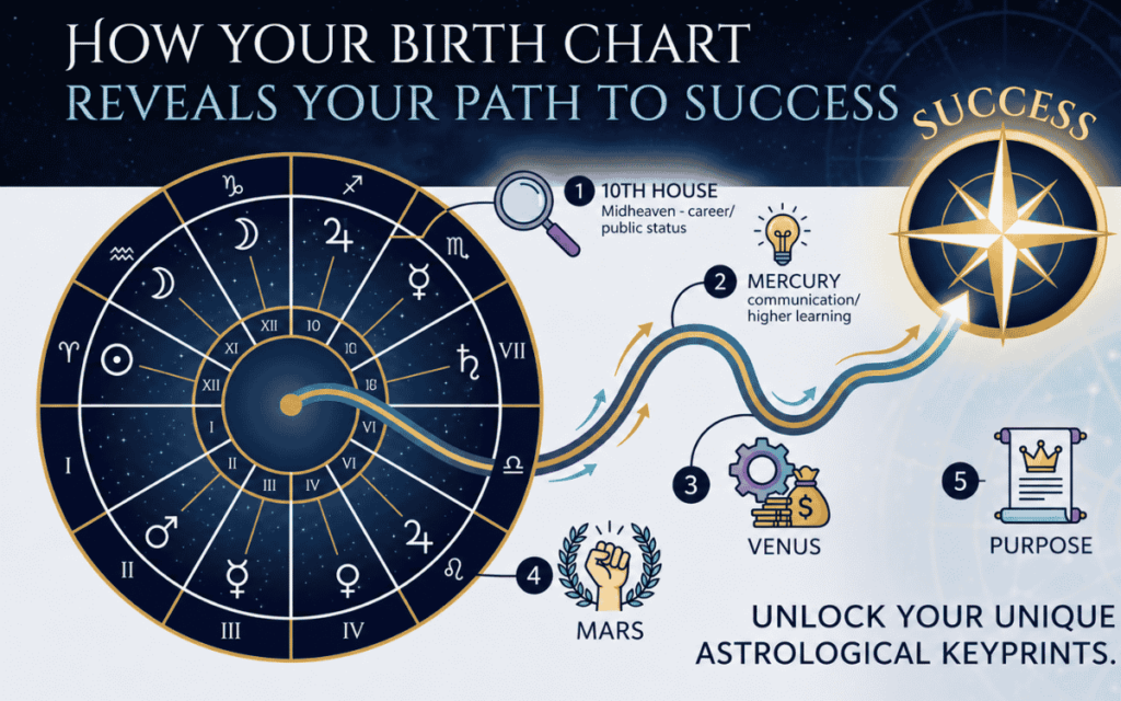 How Your Birth Chart Reveals Your Path to Success