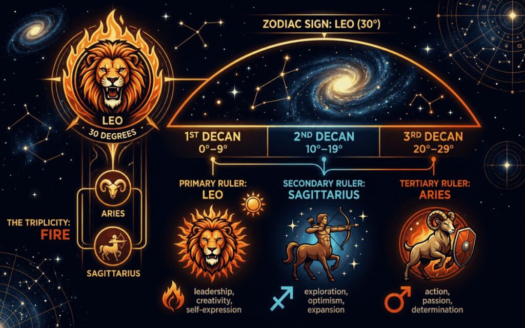 How Decans Work Triplicity and the Three Divisions